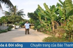 Người trưởng thôn tận tâm với công việc