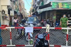 Phát hiện 3 ca nhiễm Covid-19 sống cùng một con hẻm tại thành phố Hồ Chí Minh