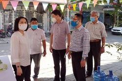 Kiểm tra các khu vực bỏ phiếu tại quận Thanh Khê
