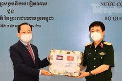 Đại sứ Campuchia cảm ơn Bộ Quốc phòng Việt Nam