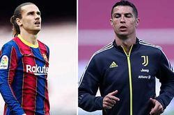 Juventus có thể thay Ronaldo bằng Griezmann