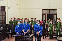 Tuyên án đối với Dũng 'trọc' Hà Đông cùng đồng phạm