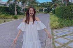 Nhã Phương khoe thần thái tươi tắn đón ngày mới nhưng cánh tay lại làm fan lo lắng