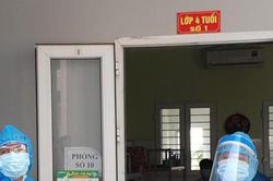 Những hình ảnh đầu tiên về bầu cử trong khu cách ly tại Bắc Ninh