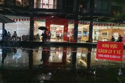 Hà Nội phong tỏa tạm thời một tòa nhà khu đô thị Times City
