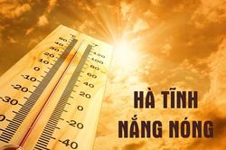 Hà Tĩnh tiếp tục nắng nóng gay gắt
