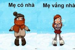 Sự khác biệt thú vị khi mẹ có nhà và khi mẹ vắng nhà