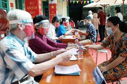 Quận Hoàn Kiếm: Có nơi đạt tỷ lệ 78,03% cử tri đi bầu cử trong buổi sáng 23/5