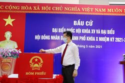 Ghi nhanh bầu cử tại Đà Nẵng