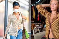 Chân dài 'đẹp nhất thế giới' chăm diện áo hở bụng gợi cảm