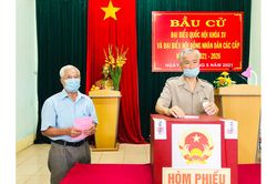 Gia Lai: Gần 93% cử tri đã tham gia bỏ phiếu