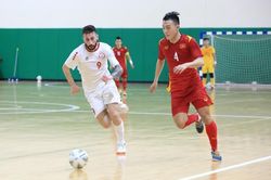 Trực tiếp bóng đá futsal Việt Nam vs Lebanon vòng loại World Cup