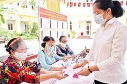 Góp phần vào thành công ngày bầu cử