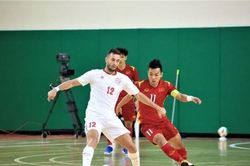 Việt Nam hòa Lebanon ở trận play-off lượt đi tranh vé dự World Cup Futsal