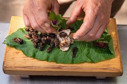 Đầu bếp Mỹ đưa sushi ve sầu vào thực đơn nhà hàng