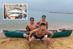 Trốn COVID-19, 3 người Nhật Bản đến hoang đảo sống như Robinson