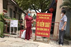 Hải Phòng: Lấy mẫu xét nghiệm 8 trường hợp liên quan ca mắc COVID-19
