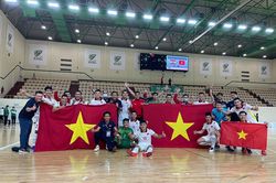 Lấy vé World Cup, tuyển futsal Việt Nam nhận thưởng nóng 1 tỷ