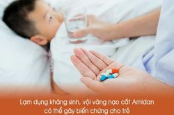 Sai lầm thường gặp khi xử lý viêm amidan cho bé