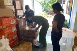 Thu hơn 10.000 sản phẩm mỹ phẩm, thực phẩm chức năng không rõ xuất xứ