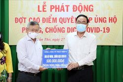 Cần Thơ, Thanh Hóa kêu gọi ủng hộ hoạt động phòng, chống dịch COVID-19