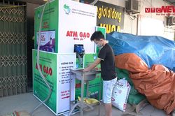 ATM gạo miễn phí cho 10.000 công nhân ở tâm dịch COVID-19 Bắc Giang
