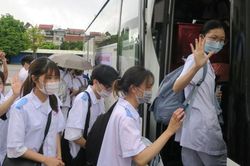Tạm biệt thành phố hoa phượng đỏ, chúng em lên đường đến Bắc Giang 'diệt COVID-19'