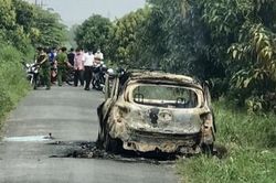 An Giang: Điều tra vụ cháy xe taxi khiến một người tử vong