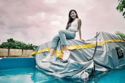 Trải nghiệm bạt chống ngập giúp ôtô nổi trên mặt nước