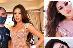 Bộ bikini BTC Miss Universe cấp cho Khánh Vân mặc bị fan chê như nội y sến súa