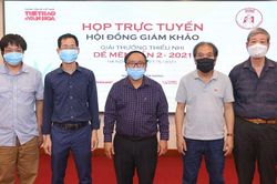 Lễ trao Giải thưởng thiếu nhi Dế Mèn lần 2-2021 tổ chức không có khán giả