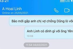 Xuất hiện tin nhắn Hoài Linh nói về quan hệ với ông Võ Hoàng Yên và nhắc đến vợ chồng ông Dũng 'lò vôi'