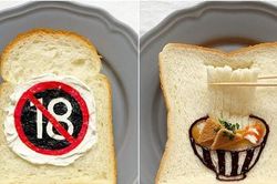 Biến những lát bánh mì thành tác phẩm nghệ thuật, đẹp thế này ăn thì quá phí!