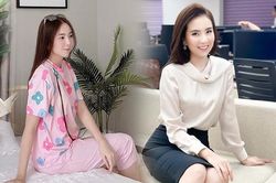 'Xả' vai gái công sở, Mai Ngọc ở nhà mặc đồ bộ: Đẹp như tiểu thư