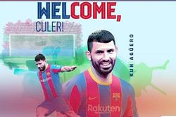 Aguero chính thức gia nhập Barcelona