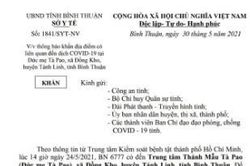 Người đến Trung tâm Thánh Mẫu Tà Pao từ ngày 24-5 phải khai báo y tế