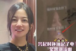 'Én nhỏ' Triệu Vy gián tiếp phủ nhận chuyện bầu bí bằng hành động hút thuốc lá
