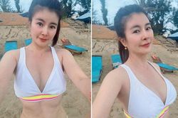 Diễn viên Kim Oanh hiếm hoi khoe dáng 'mướt mắt' ở độ tuổi U50