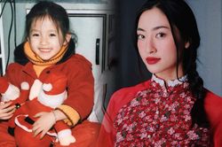 Lương Thùy Linh tung ảnh thời bé, Mai Phương Thúy cũng phải khen: Khoai chất lượng
