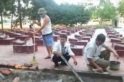 Gần một tỷ đồng tôn tạo, tu bổ nghĩa trang liệt sĩ xã Xuân Lũng