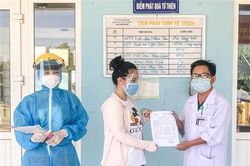 Thêm một bệnh nhân COVID-19 điều trị tại Quảng Trị khỏi bệnh