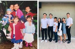 Ngày 1/6, dân mạng lục lại ảnh thời 'cởi trần tắm mưa' nhìn vừa cưng vừa bồi hồi