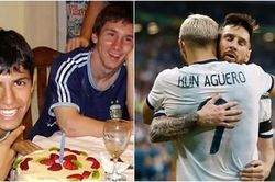 Giấc mơ chung của đôi bạn thân Messi và Aguero