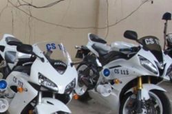 Hi hữu, hai xe máy chuyên dụng trong trụ sở công an bị mất trộm
