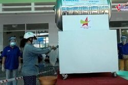ATM gạo trở lại phục vụ người dân trong thời kỳ giãn cách xã hội