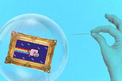 Bong bóng 'Bitcoin nghệ thuật' đã vỡ?