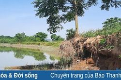 Làng ven sông và nỗi lo sạt lở