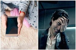 Bố tái mặt khi con gái đọc được tin nhắn nhân tình gửi cho cả nhà nghe