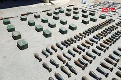 Cận cảnh kho vũ khí 'khủng' Quân đội Syria vừa tịch thu ở Homs