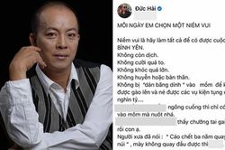 Nghệ sỹ Đức Hải và câu chuyện 'văng tục' trên mạng xã hội